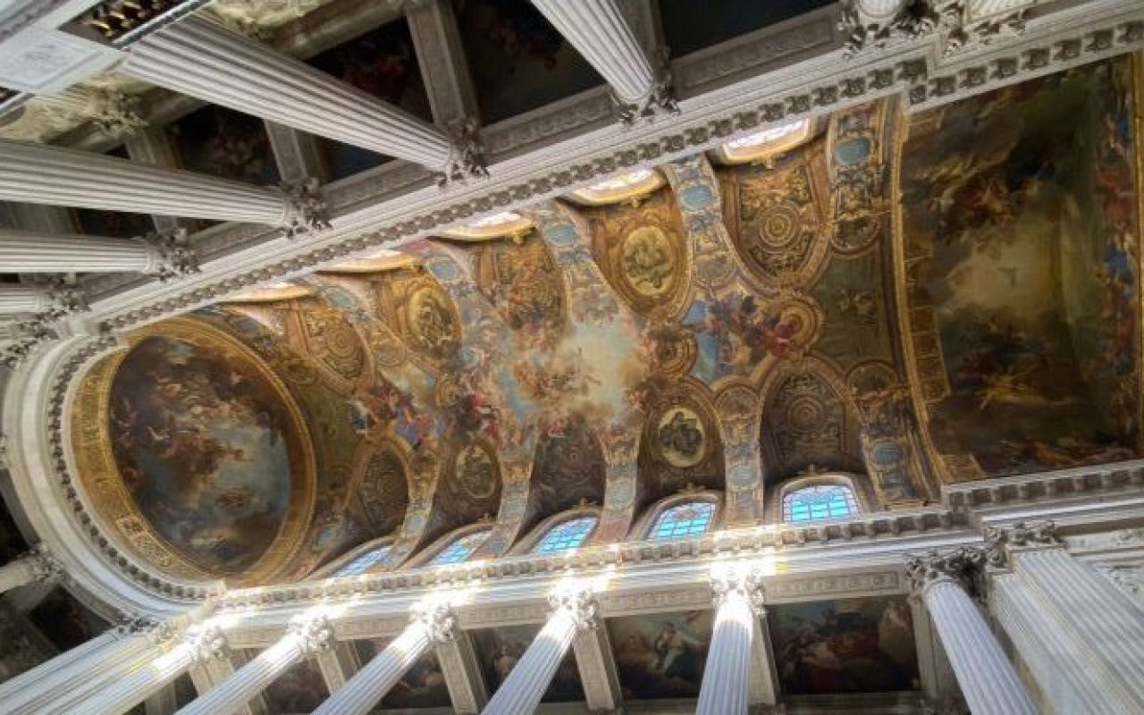 Versailles Royal Chapel's ceiling, 1710