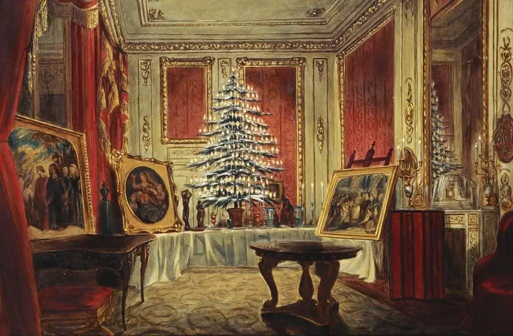 Arbre de Noël de la reine Victoria, 1851