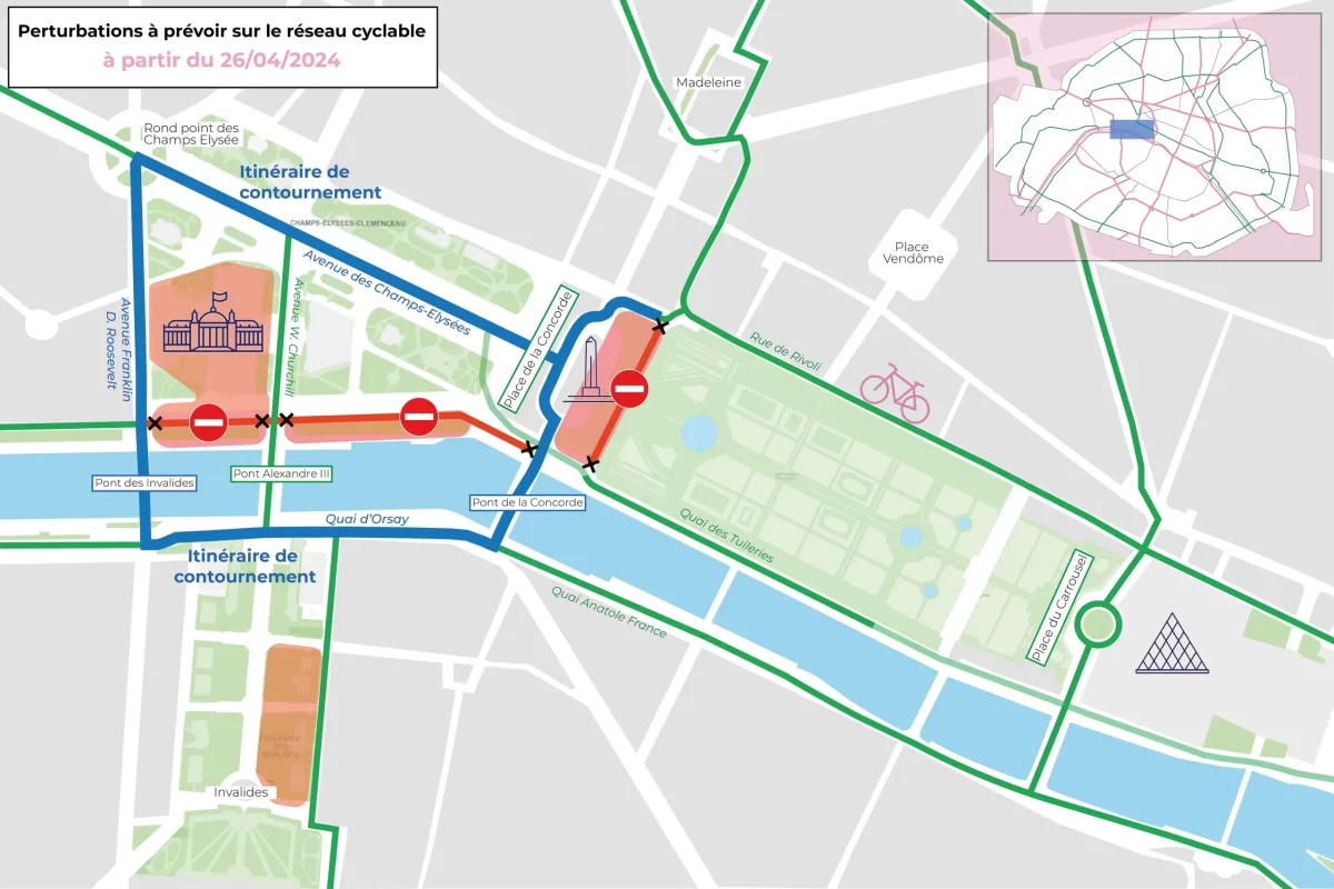 carte-generale-deviation-lco-inv-2604-v3-light Les déviations vélo sur le secteur Concorde - Cours la Reine à compter du 26 avril 2024