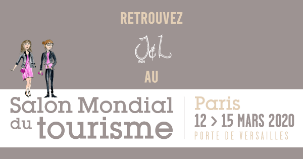 annonce-participation-au-salon-rose-pale-jl-centre J&L paris salon mondial du tourisme paris 2020