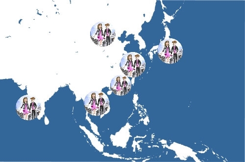 J&L Monde world tours asia