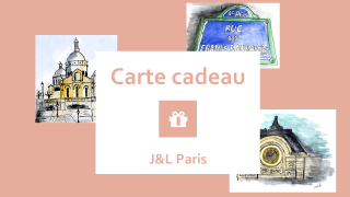 J&L Paris carte cadeau noel