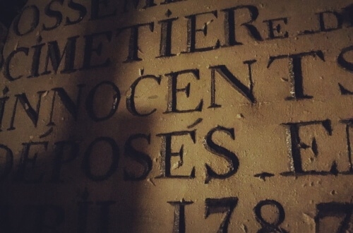 paris macabre cimetière des innocents